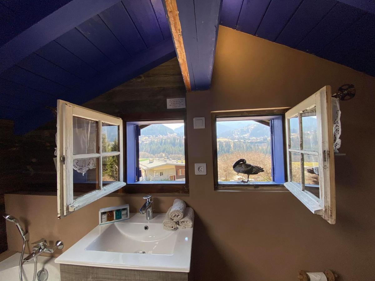 Micro-Lodge, Le Petit Nid D'Amour Montriond Kültér fotó