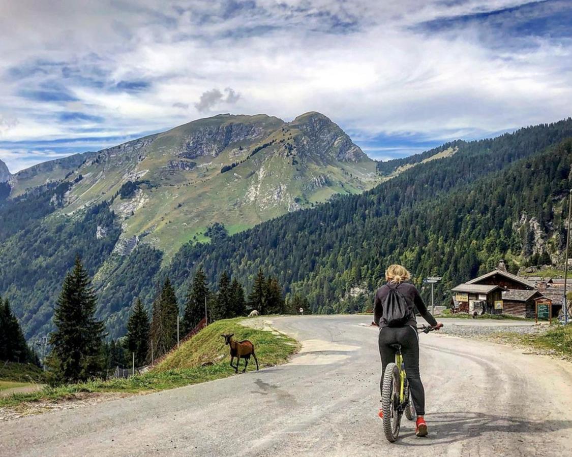 Micro-Lodge, Le Petit Nid D'Amour Montriond Kültér fotó