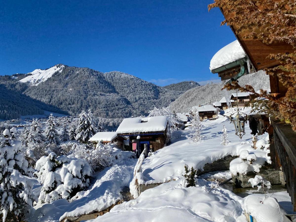 Micro-Lodge, Le Petit Nid D'Amour Montriond Kültér fotó