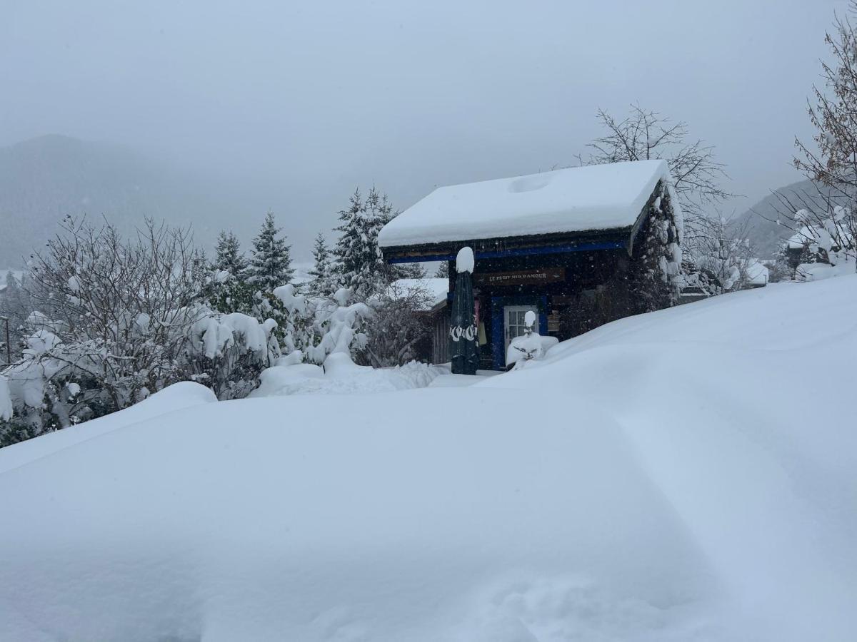 Micro-Lodge, Le Petit Nid D'Amour Montriond Kültér fotó