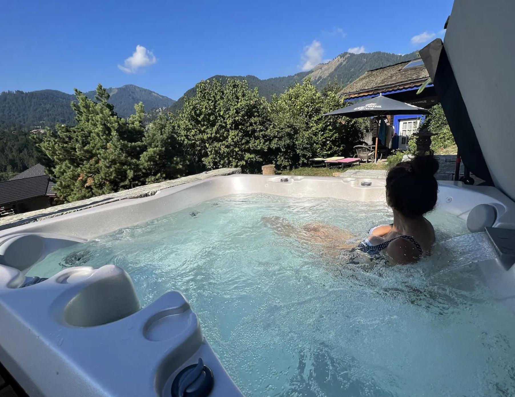 Micro-Lodge, Le Petit Nid D'Amour Montriond Kültér fotó