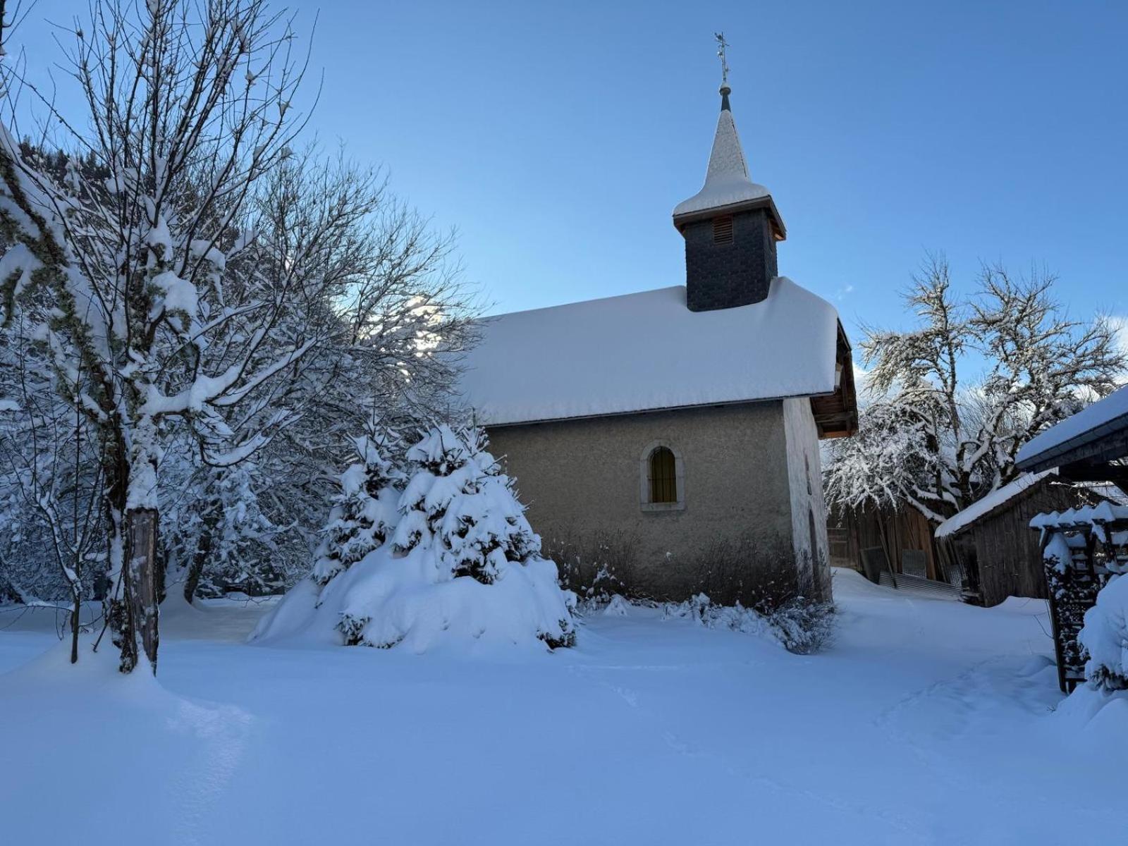 Micro-Lodge, Le Petit Nid D'Amour Montriond Kültér fotó