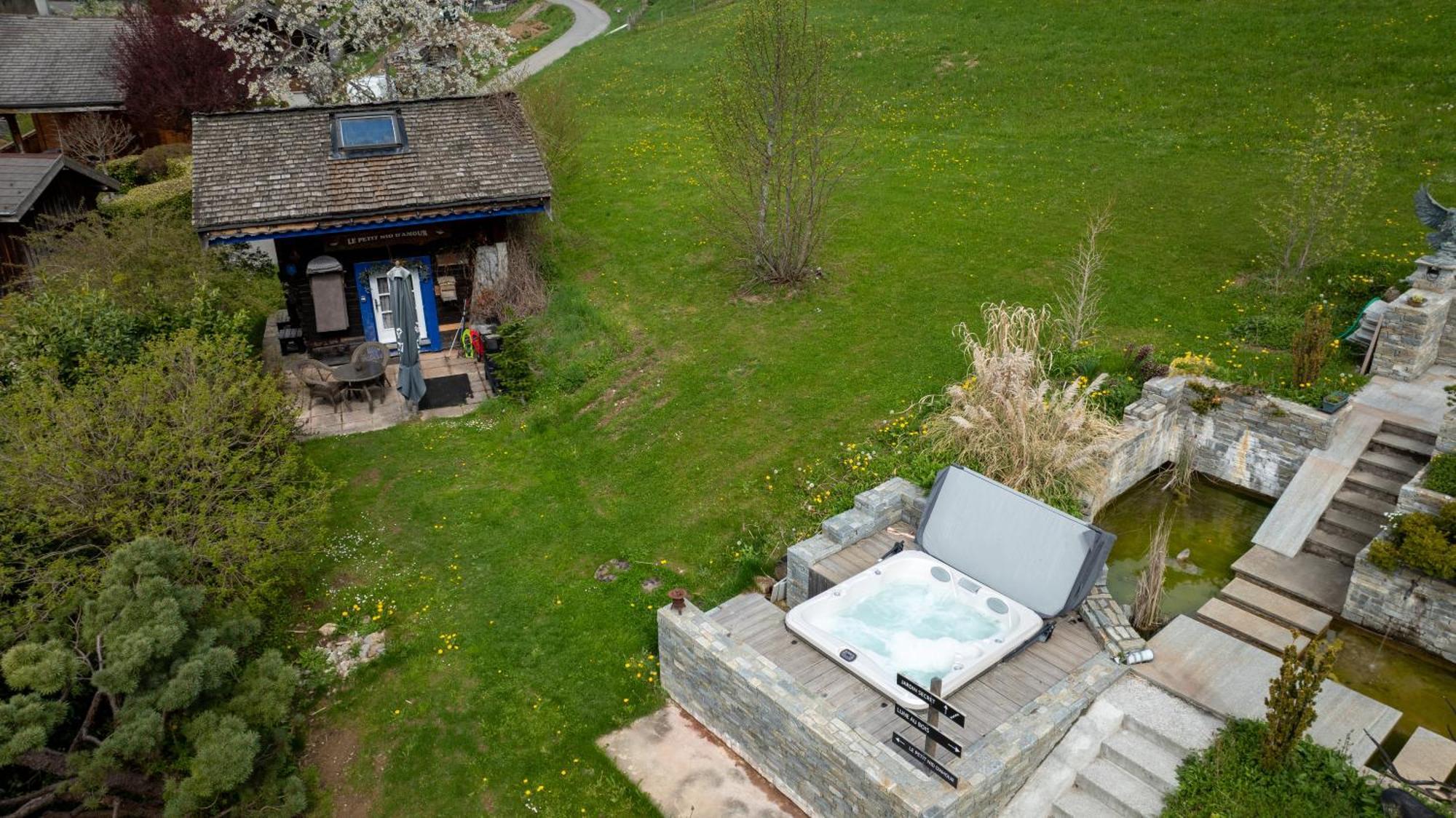 Micro-Lodge, Le Petit Nid D'Amour Montriond Kültér fotó