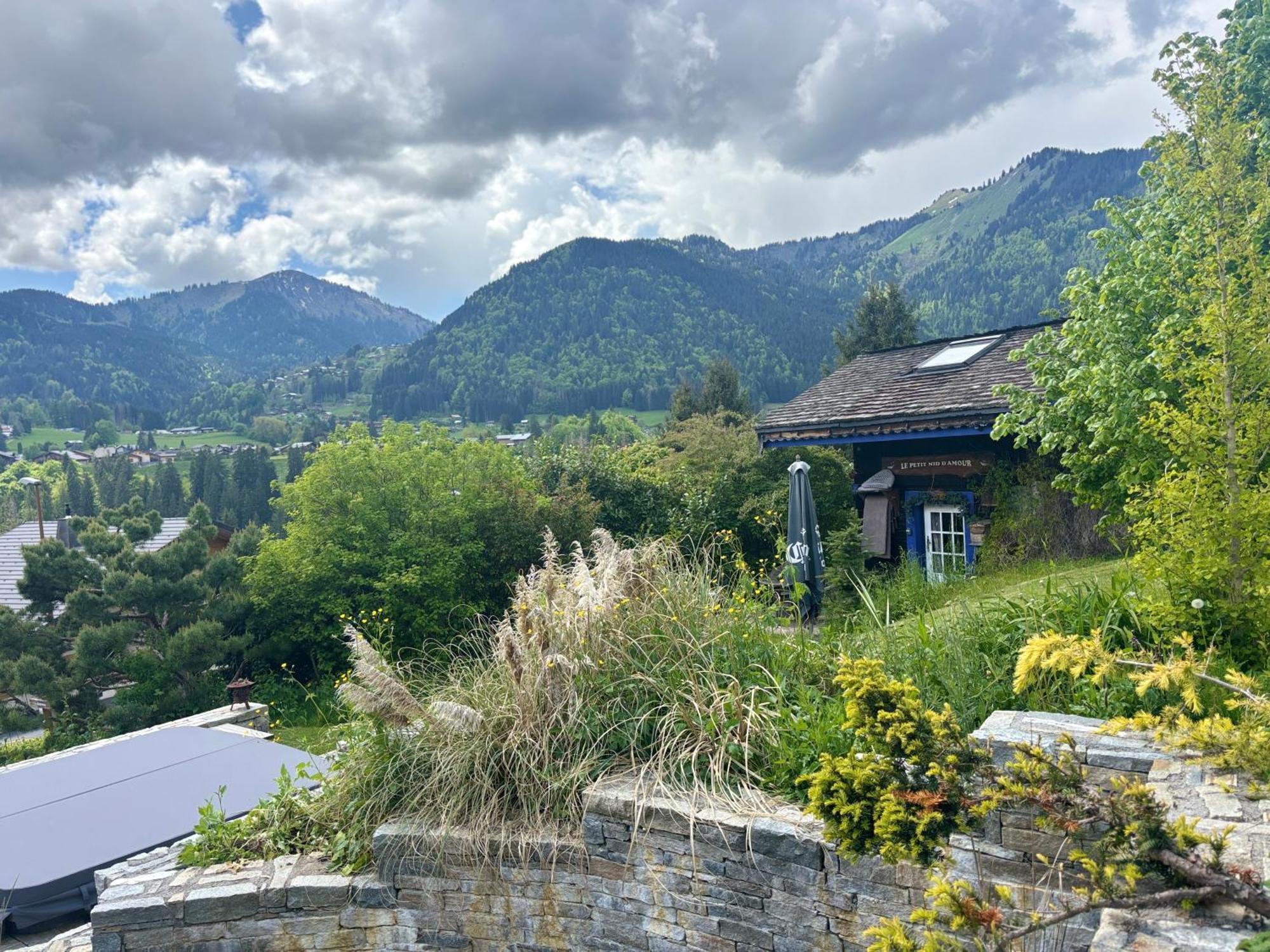 Micro-Lodge, Le Petit Nid D'Amour Montriond Kültér fotó