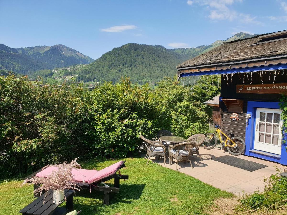 Micro-Lodge, Le Petit Nid D'Amour Montriond Kültér fotó