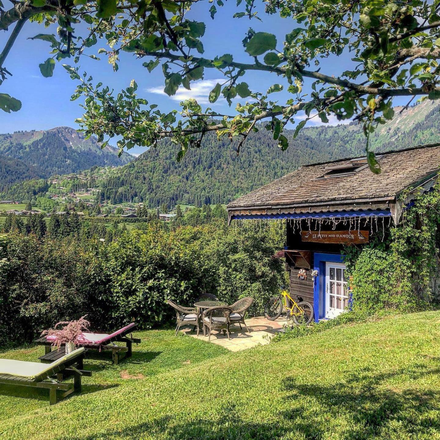 Micro-Lodge, Le Petit Nid D'Amour Montriond Kültér fotó